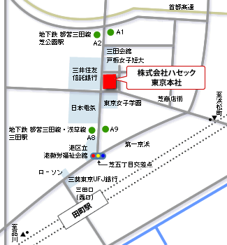 本社地図