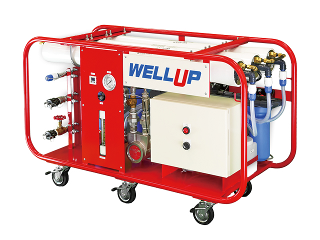 非常用飲料水生成システム「WELLUP」